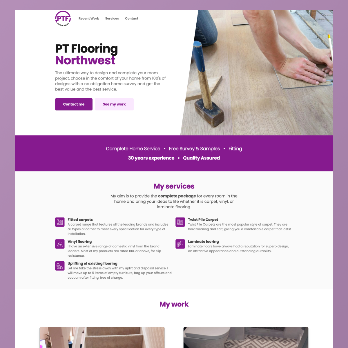 PT Flooring Northwest screenshot 1